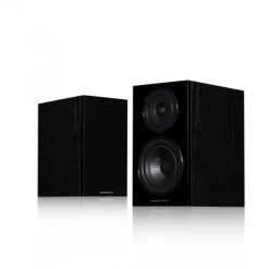 Wharfedale Diamond 12.1 Compact 2 way Standmount Bookshelf speaker (pair) Black Oak - CLEARANCE