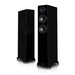 Wharfedale Diamond 12.4 Floor standing Speaker (pair) Black Oak