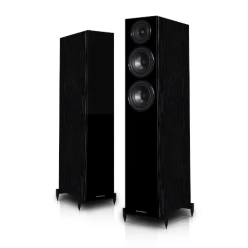 Wharfedale Diamond 12.4 Floor standing Speaker (pair) Black Oak