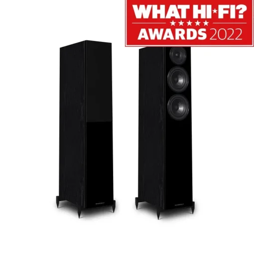 Wharfedale Diamond 12.3 Floor standing Speaker (pair) Black - CLEARANCE
