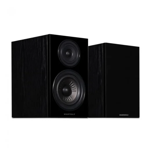 Wharfedale Diamond 12.2 Standmount Bookshelf speaker Compact 2 way (pair) Black Oak