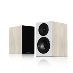 Wharfedale Diamond 12.1 Standmount Bookshelf speaker Compact 2 way (pair) Light Oak