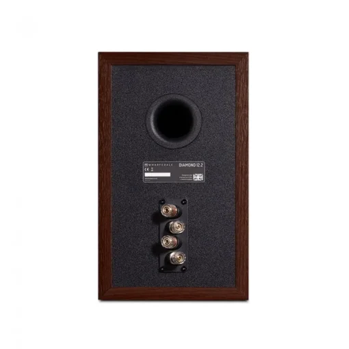 Wharfedale Diamond 12.2 Standmount Bookshelf speaker Compact 2 way (pair) Walnut Pearl