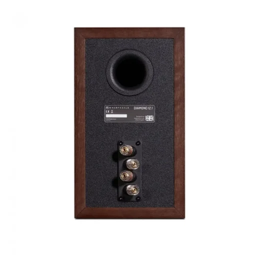 Wharfedale Diamond 12.1 Standmount Bookshelf speaker Compact 2 way (pair) Walnut Pearl