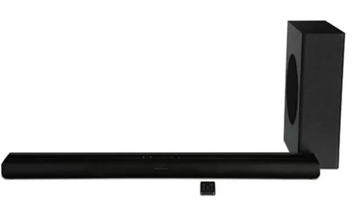 Wharfedale Vista 200s Soundbar with Subwoofer in Black