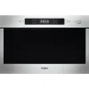 Whirlpool AMW 423 IX Built in Microwave Oven Stainless Steel