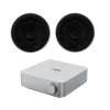 Wiim Amp Silver with Bowers & Wilkins CCM664 Ceiling Speakers Pair Package