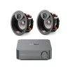 Wiim Amp Space Grey with JBL Studio 26IC In Ceiling Speakers Pair Package