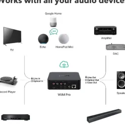 WiiM Pro Audiophile Grade Multi-Room Music Streamer