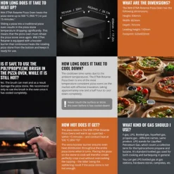 Witt Etna Rotante 16 Inches Pizza Oven with Rotating Turntable Stone