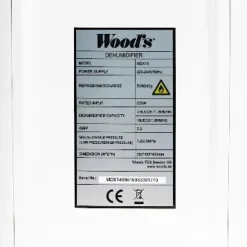 Woods MDX14 Air Dehumidifier Refrigerant