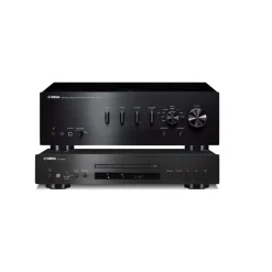 Yamaha A-S701 Integrated Amplifier and CD-S303 CD Player Black Hi-Fi Package