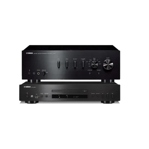 Yamaha A-S701 Integrated Amplifier and CD-S303 CD Player Black Hi-Fi Package