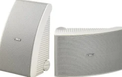 Yamaha NS-AW592 All-Weather Pair of Outdoor Speakers in White