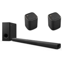 Yamaha TRUE X SR-X50A Soundbar with 2 WS-X1A Speakers Carbon Grey